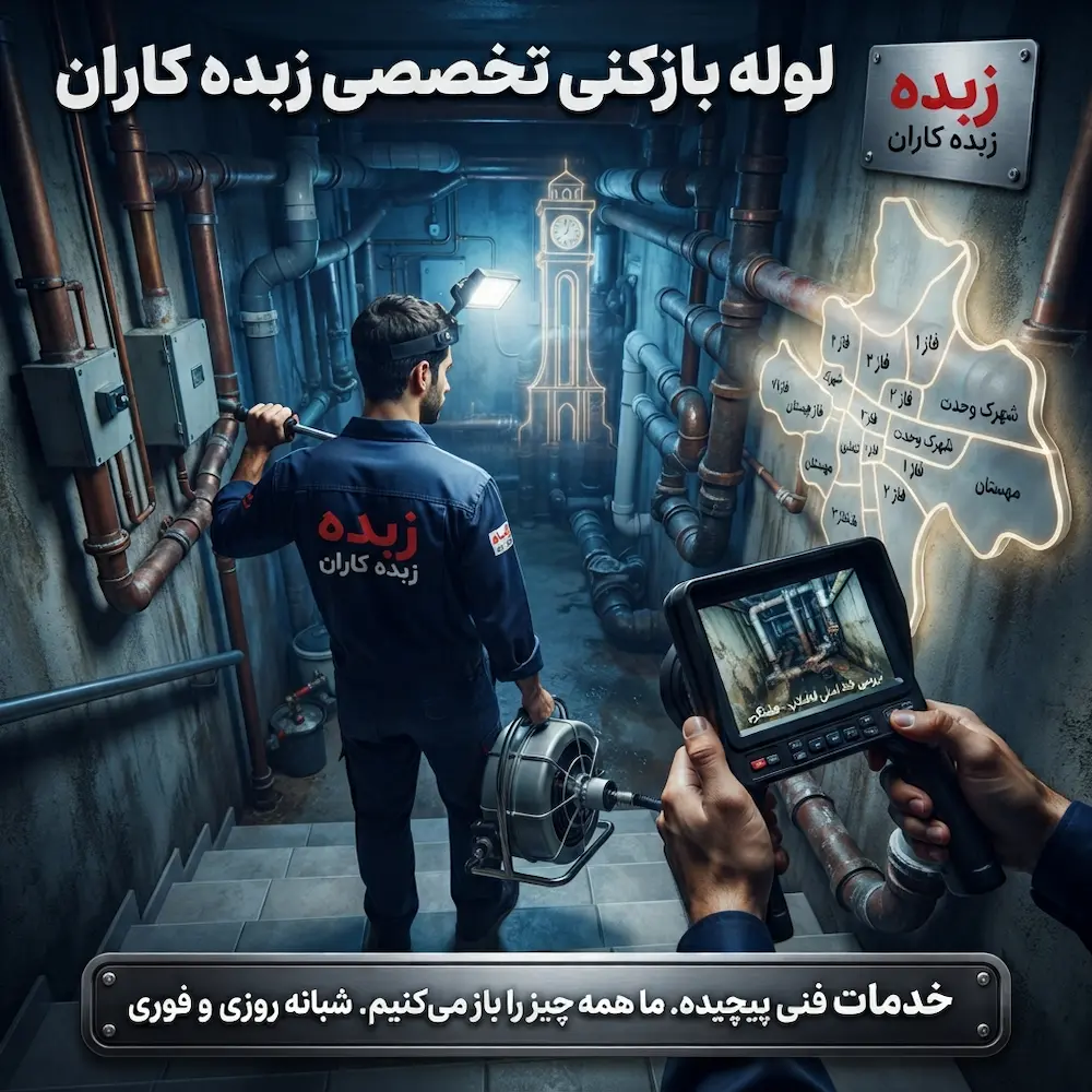 لوله بازکنی هشتگرد 1 لوله بازکنی هشتگرد شبانه روزی و فوری زبده کاران
